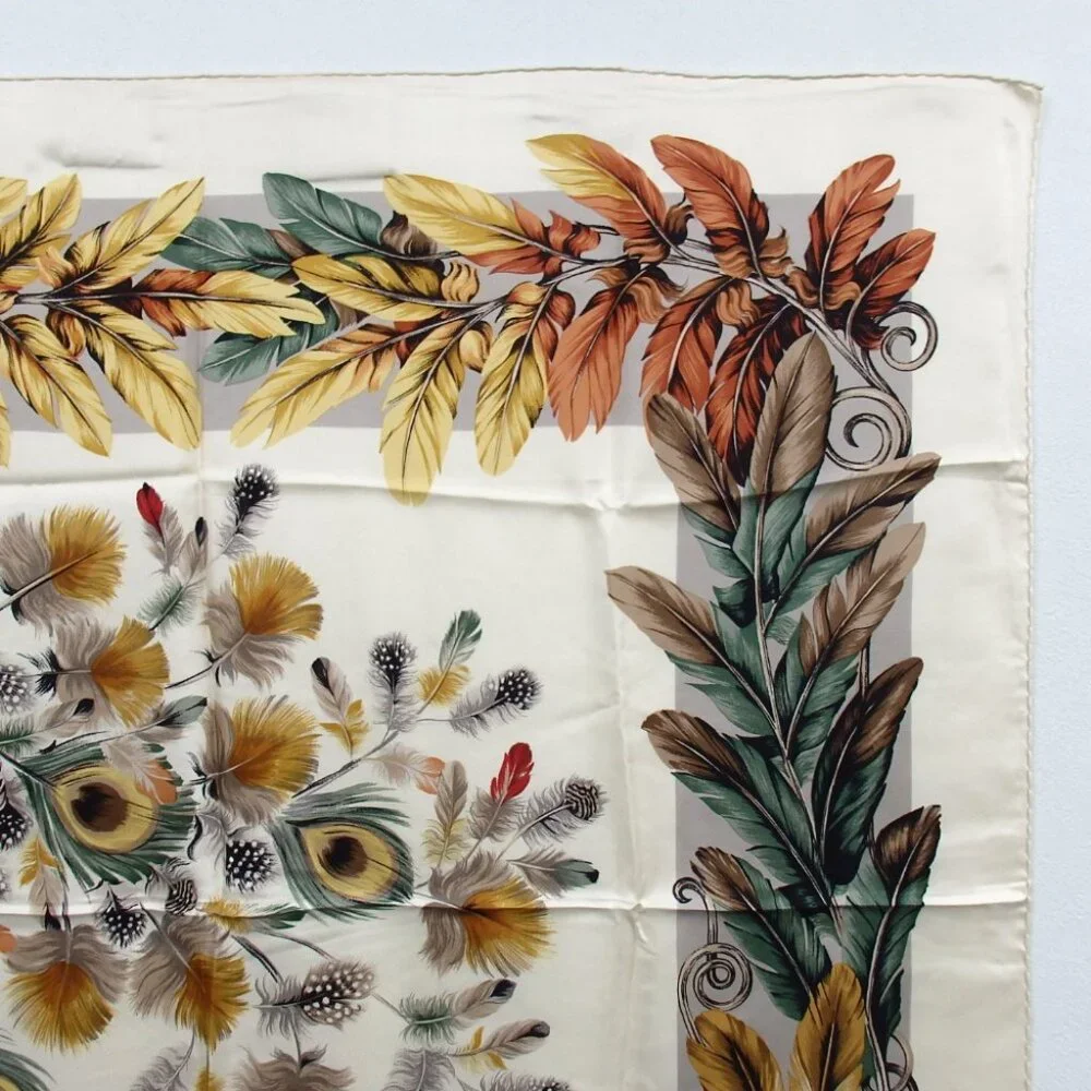 Authentic Christian Dior scarf silk [Used]